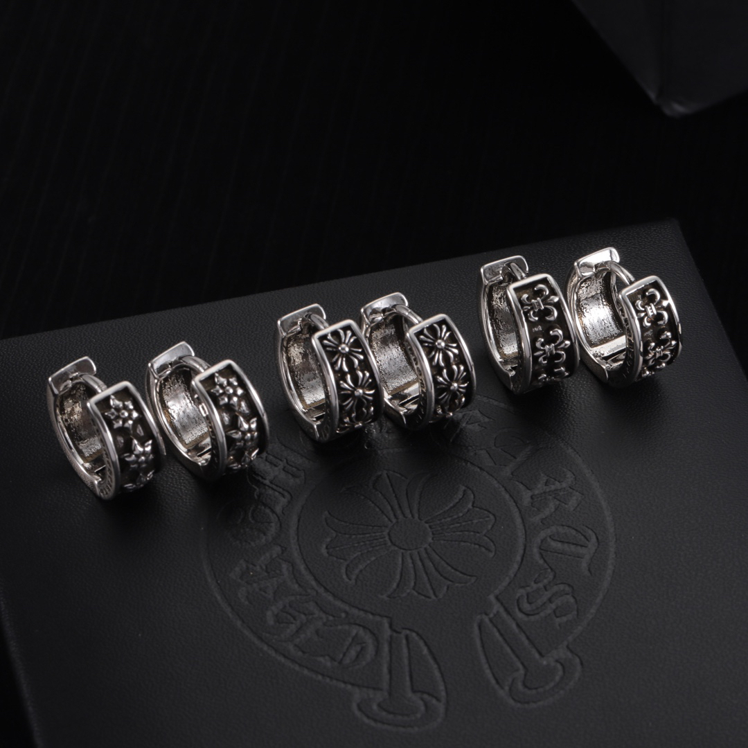 クロムハーツ「Chrome Hearts」クラシックヴィンテージ＆モダン イヤリング/ピアス/イヤカフ - ユニセックス