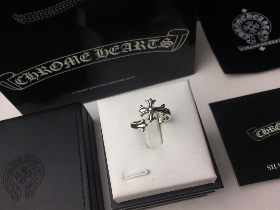 クロムハーツ「Chrome Hearts」クラシックヴィンテージ＆モダンリング - フリーサイズ