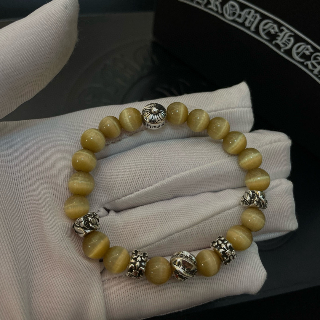 クロムハーツ「Chrome Hearts」ブレスレット - ヴィンテージ＆ロックテイスト ペア用