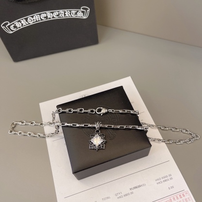 クロムハーツ「Chrome Hearts」シンプルペンダントネックレス - ユニセックス