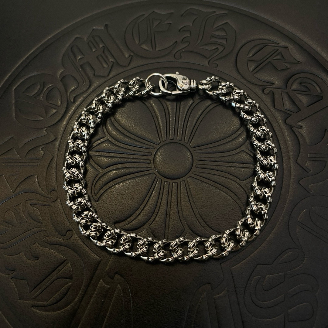 クロムハーツ「Chrome Hearts」ブレスレット - ヴィンテージ＆ロックテイスト ペア用