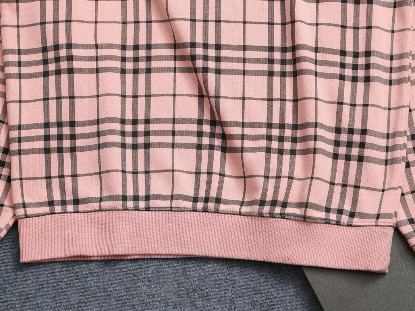 バーバリー「Burberry」クラシックチェック TB刺繍 ロンT（ユニセックス）