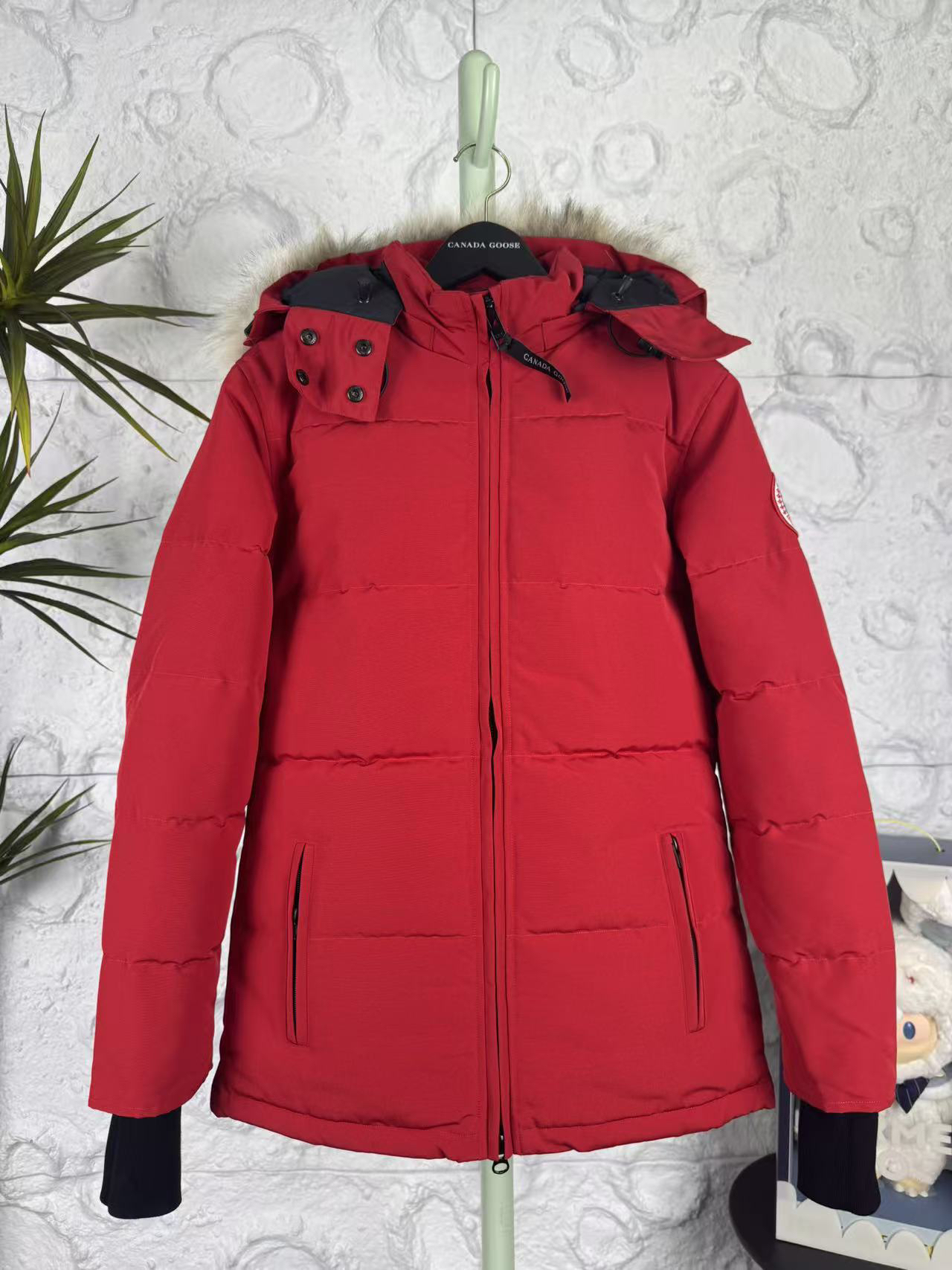 カナダグース「Canada Goose」秋冬フード付きダウンコート