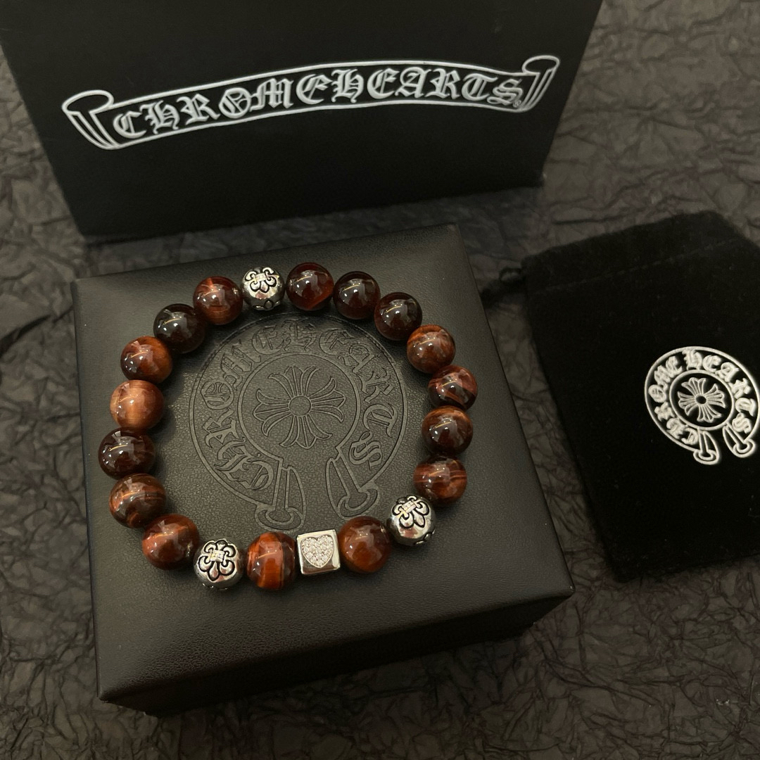 クロムハーツ「Chrome Hearts」ブレスレット - ヴィンテージ＆ロックテイスト ペア用