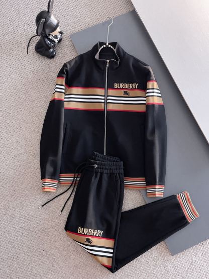 バーバリー「Burberry」秋冬 メンズ  カジュアルスポーツセット