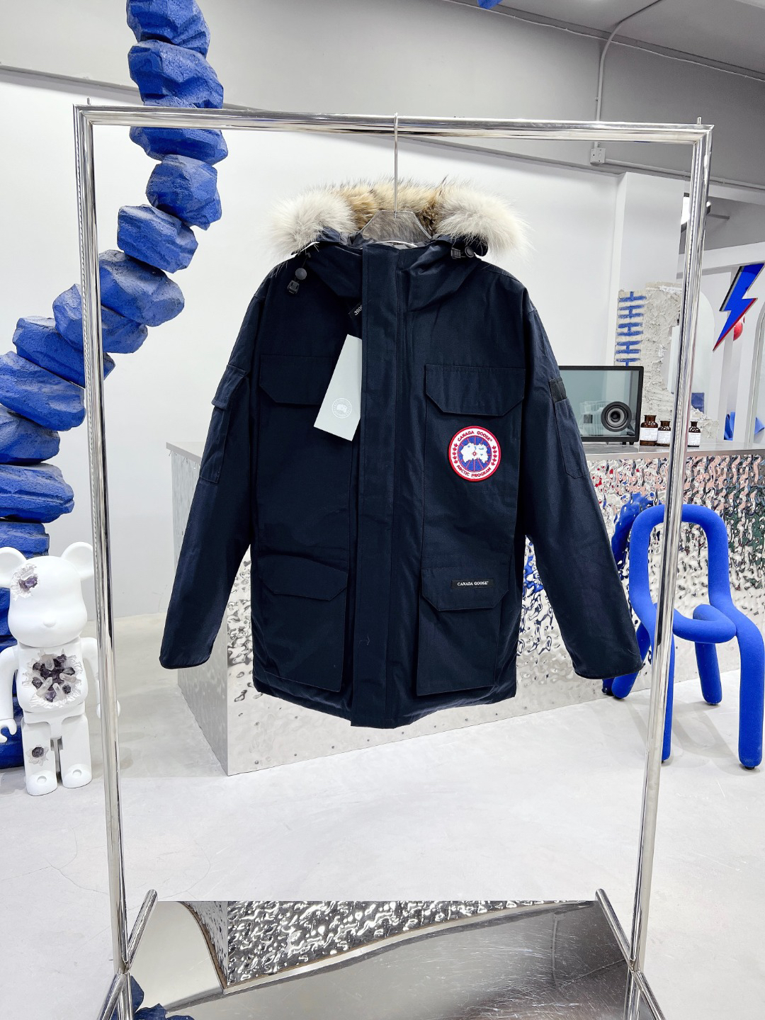 カナダグース「Canada Goose」秋冬フード付きダウンコート