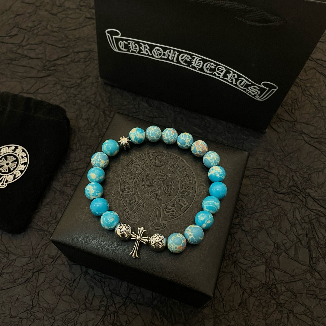 クロムハーツ「Chrome Hearts」ブレスレット - ヴィンテージ＆ロックテイスト ペア用