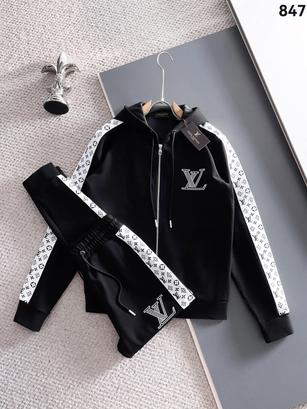 ルイ・ヴィトン「Louis Vuitton」秋冬 メンズ  カジュアルスポーツセット