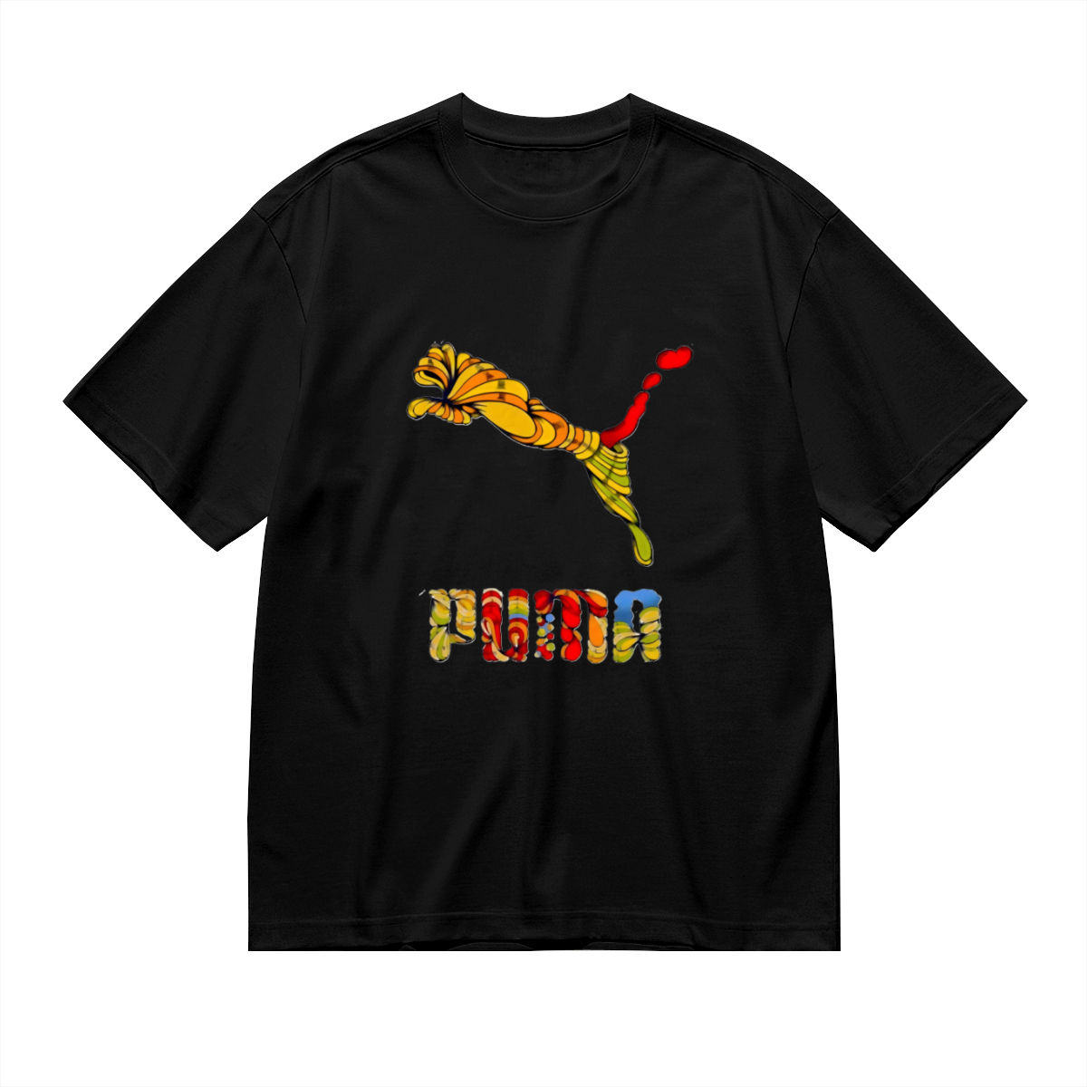 Colorful Puma Logoプーマ ロゴTシャツ / ショートスリーブ クルーネック