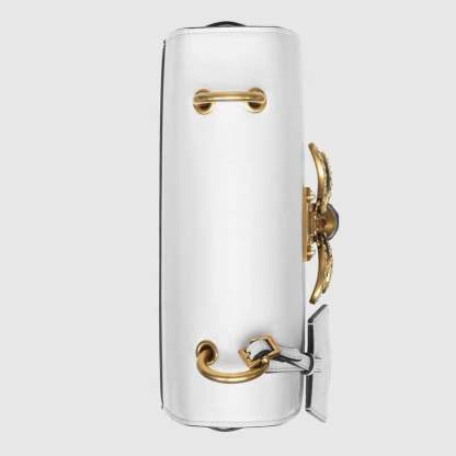 グッチ「Gucci」 〔クイーン マーガレット〕レザー トップハンドルバッグ