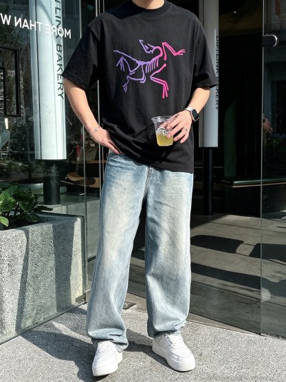 アークテリクス「ARC'TERYX」アークテリクスロゴプリントTシャツ / ショートスリーブ クルーネック