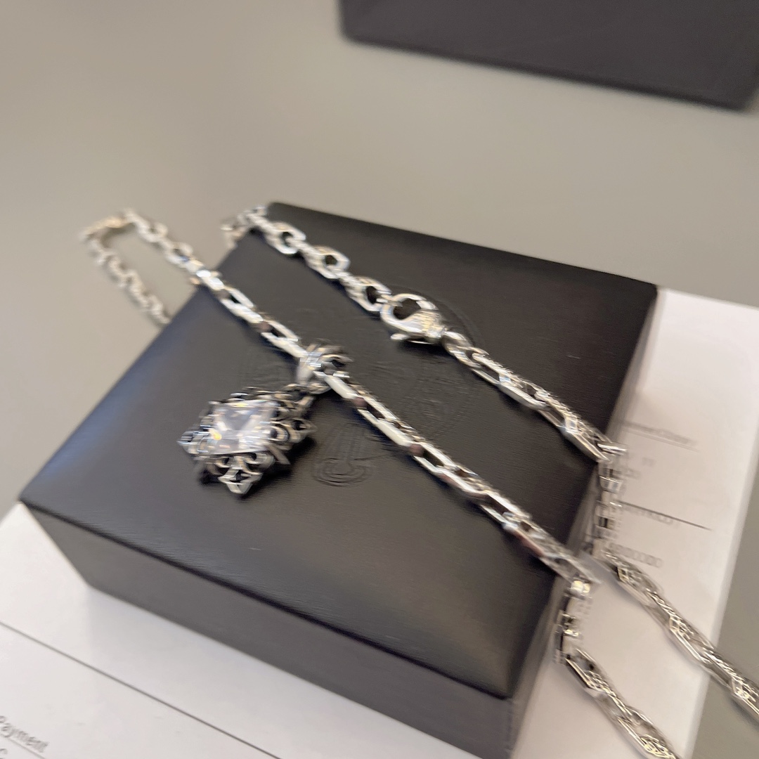 クロムハーツ「Chrome Hearts」シンプルペンダントネックレス - ユニセックス