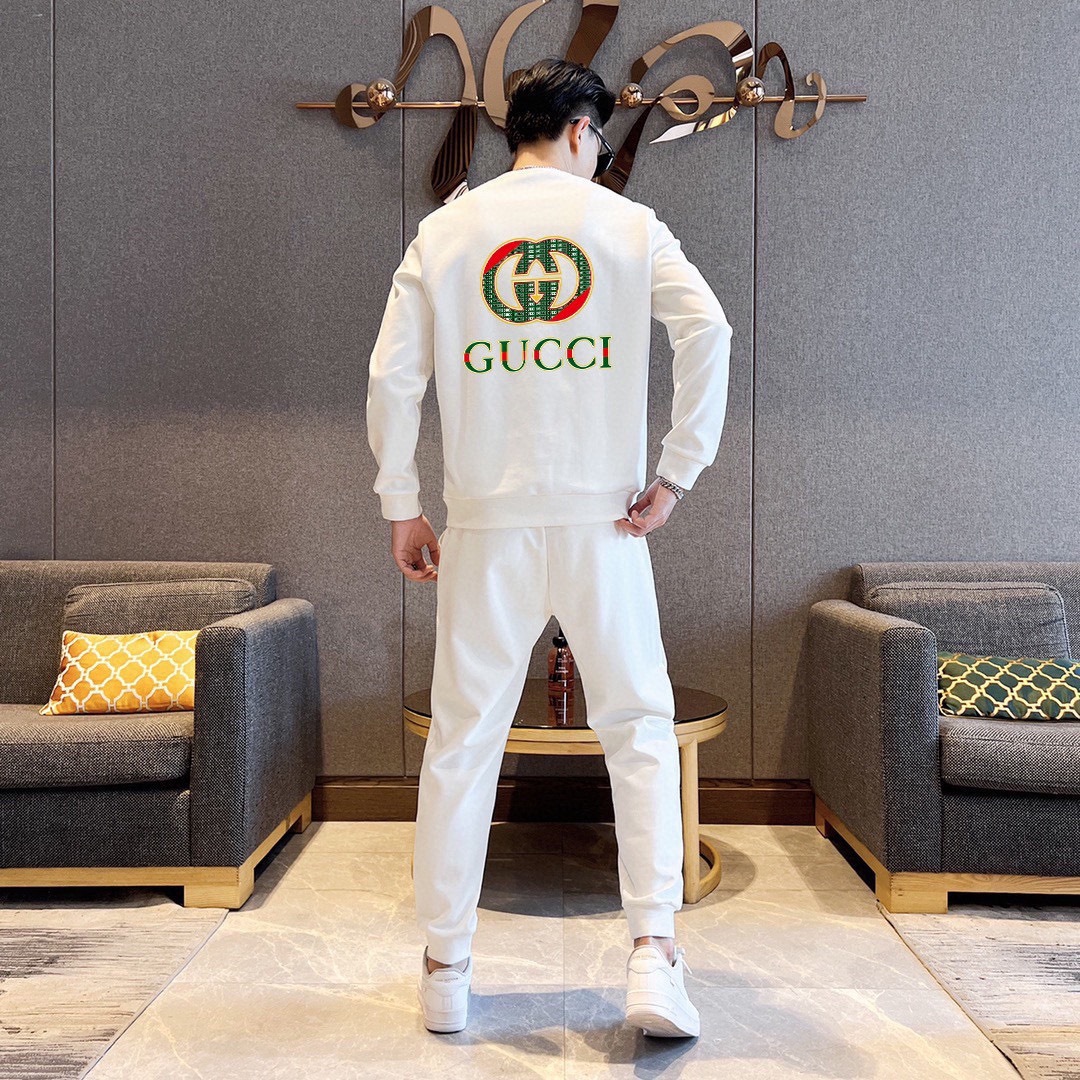 グッチ「Gucci」2025秋冬コレクテル ローマコットン スウェットセットアップ