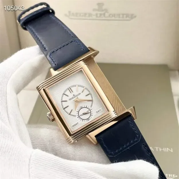 ジャガー ルクルト「Jaeger-LeCoultre」Reverso Tribute Duoface 双面双時区フリップウォッチ40MM