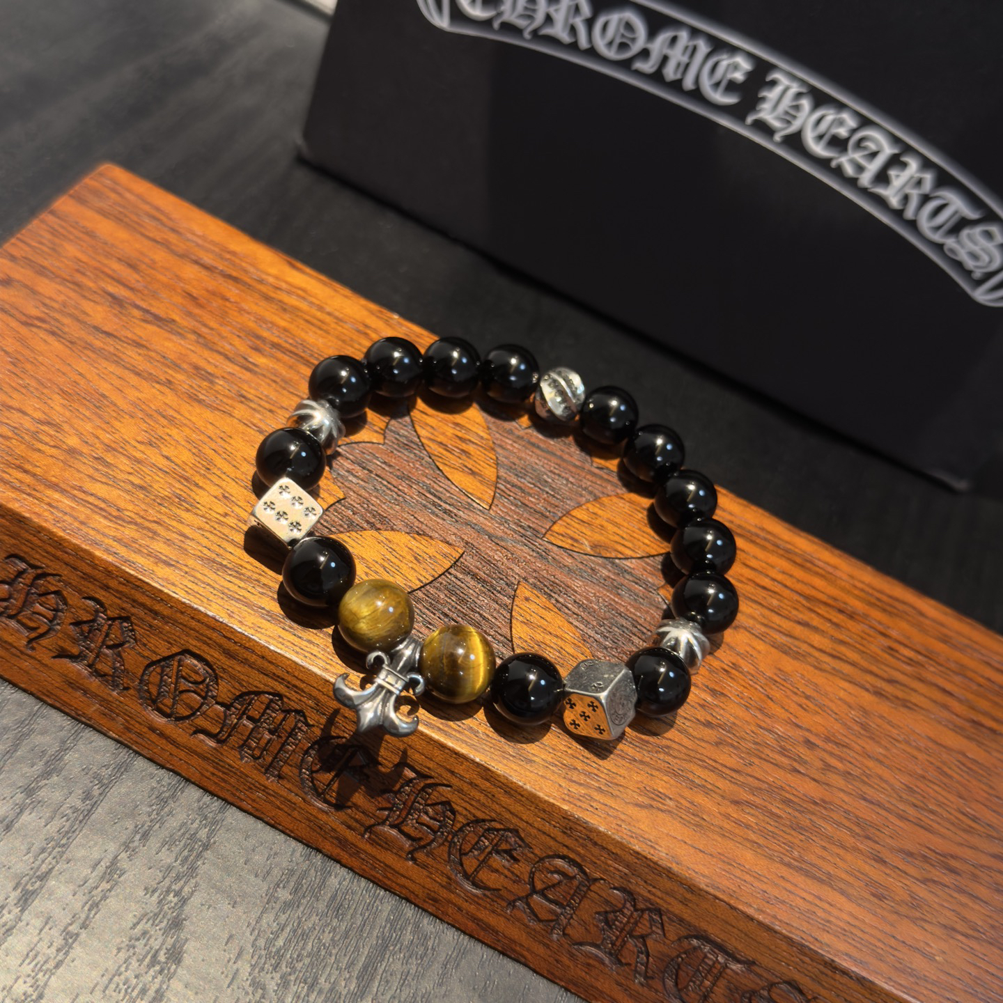 クロムハーツ「Chrome Hearts」ブレスレット - ヴィンテージ＆ロックテイスト ペア用