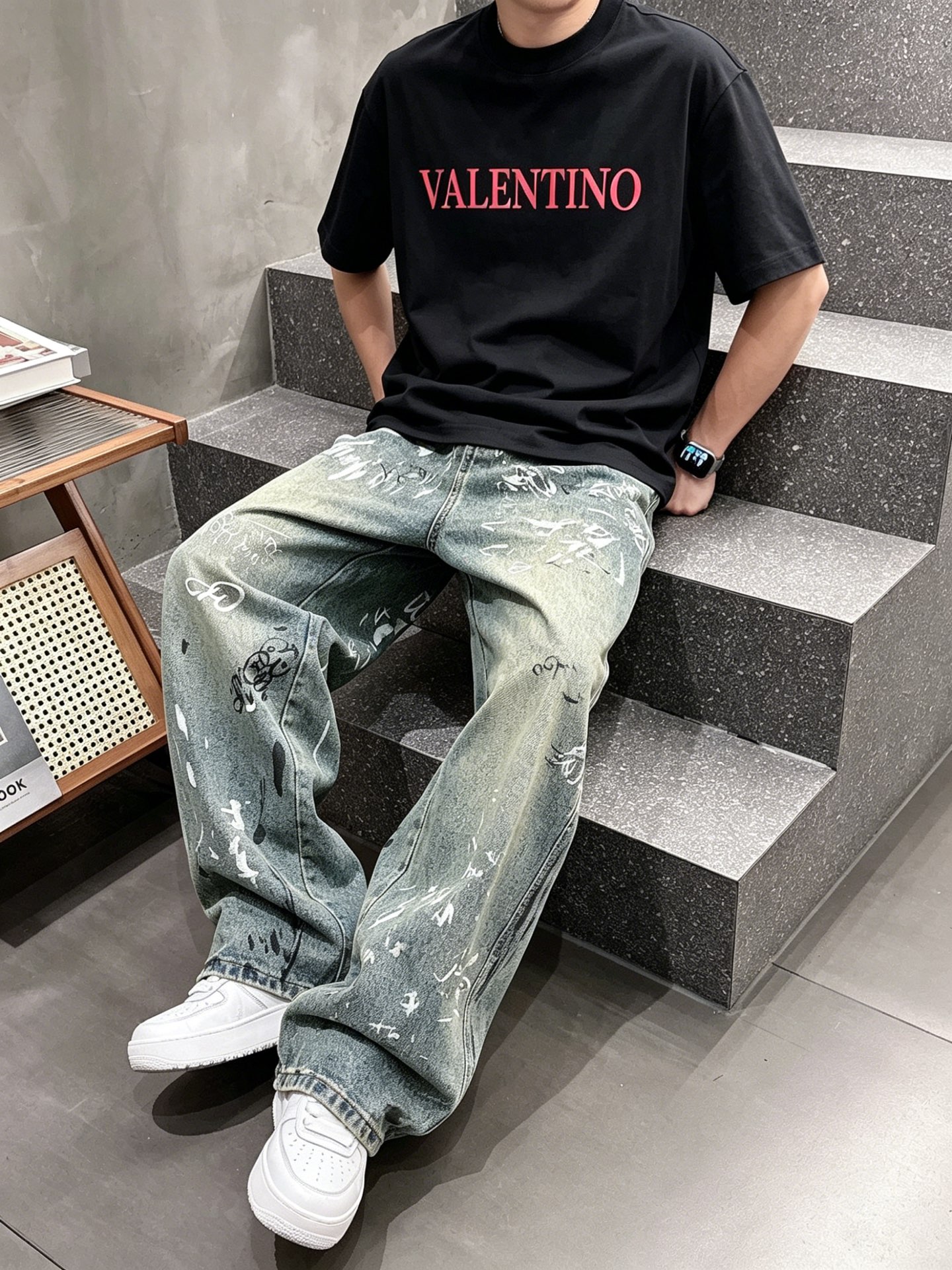 ロゴプリントTシャツ / ショートスリーブ クルーネック