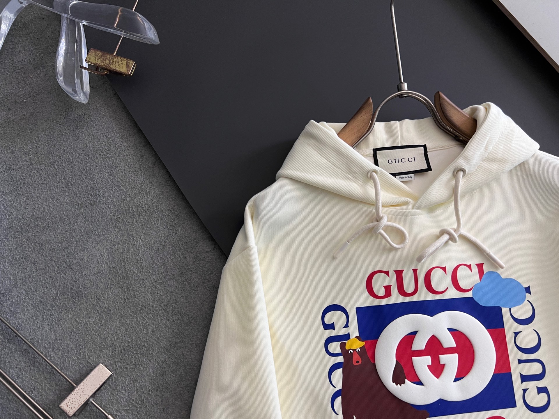 グッチ「Gucci」フード付きスウェット