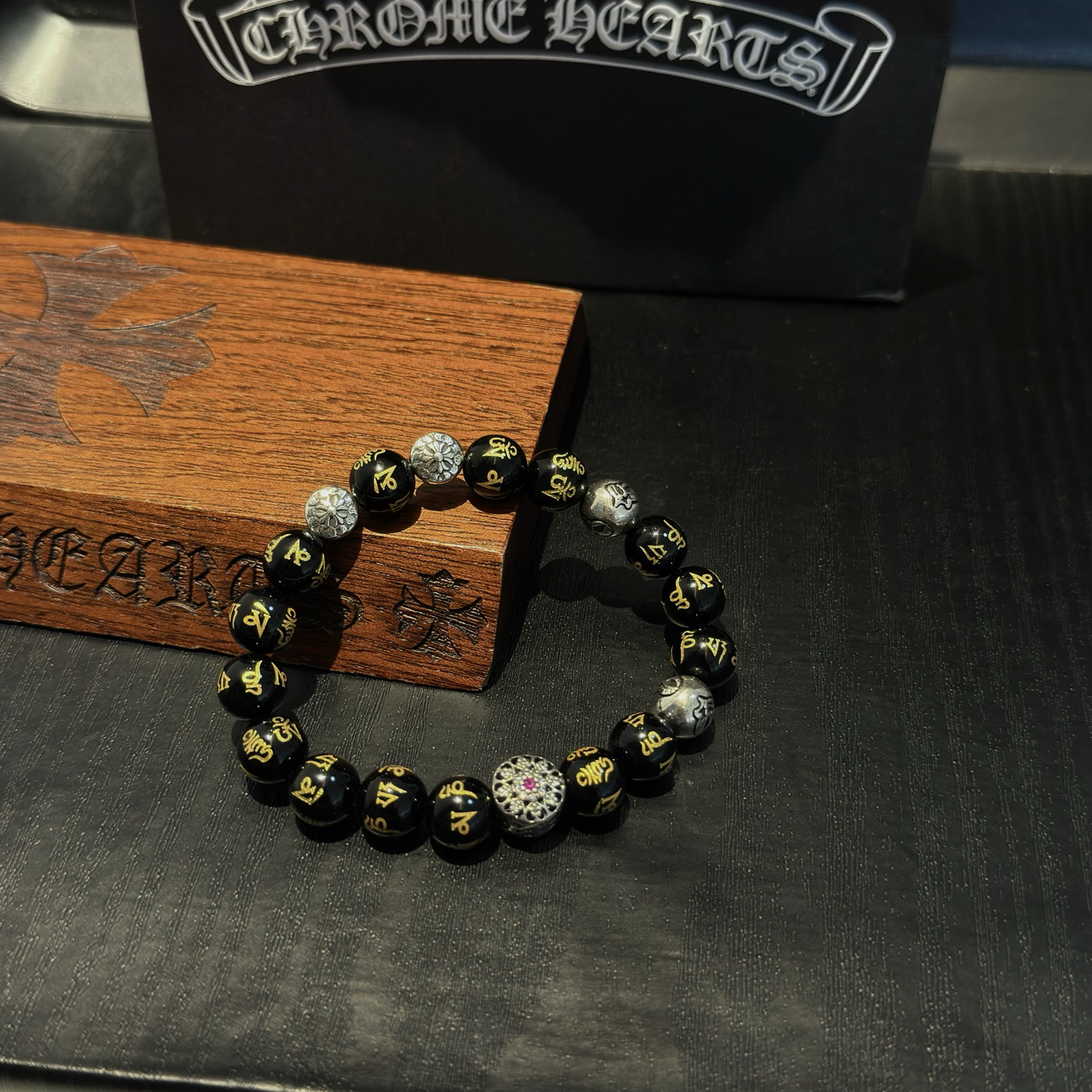 クロムハーツ「Chrome Hearts」クロムハーツ ブレスレット - ヴィンテージ＆ロックテイスト ペア用