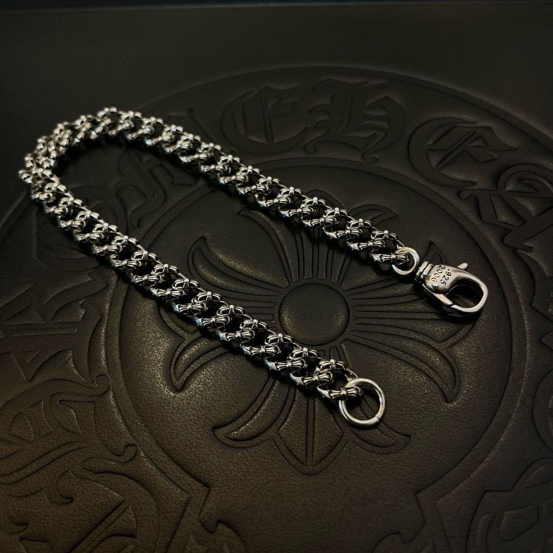 クロムハーツ「Chrome Hearts」ブレスレット - ヴィンテージ＆ロックテイスト ペア用