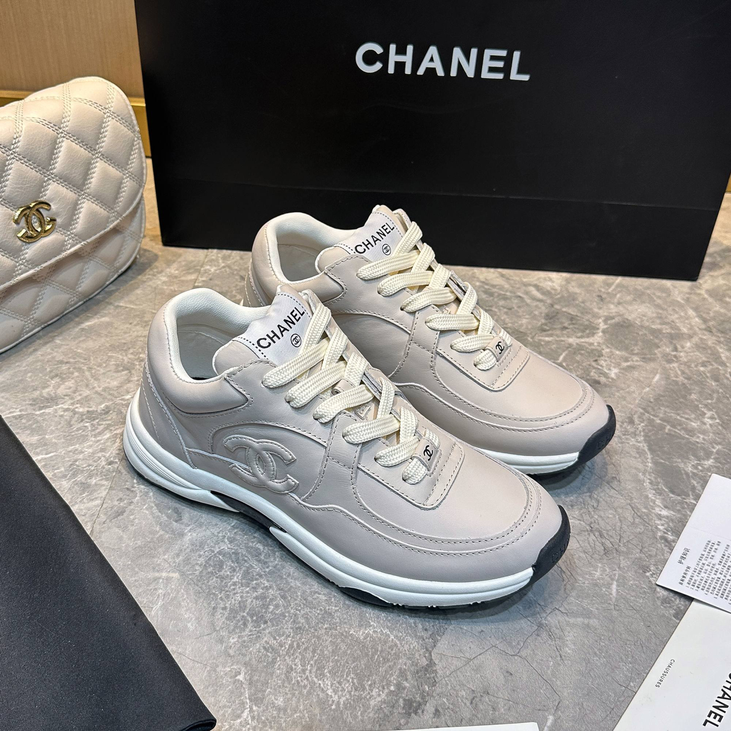シャネル「Chanel」シャネル プレミアムカジュアルスニーカー / レジャースニーカー
