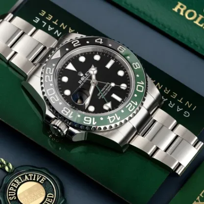 ロレックス「Rolex」オイスターパーペチュアル GMTマスター II ウォッチ 40mm