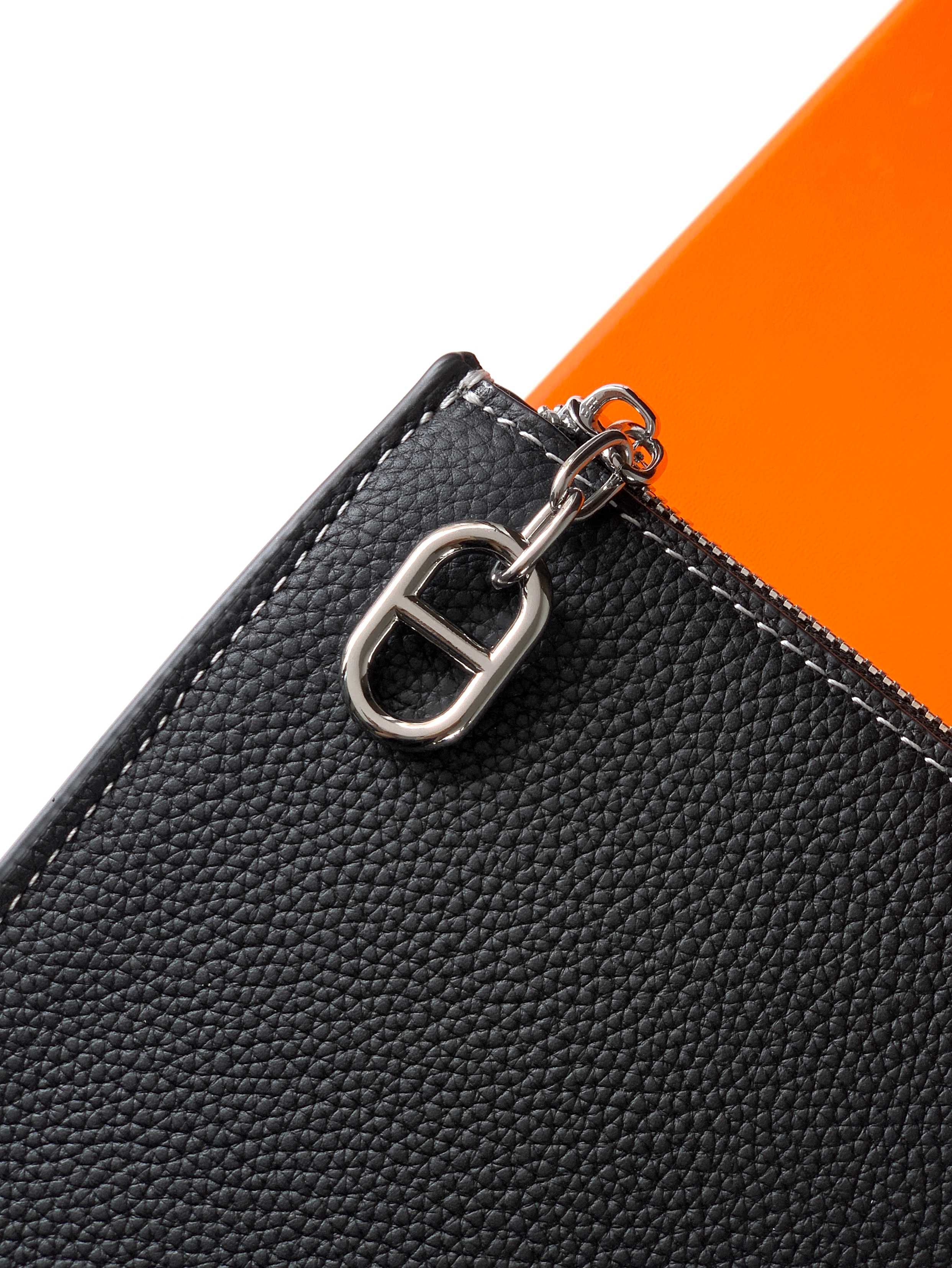 エルメス「Hermès」エルメス レザーハンドバッグ / クラッチバッグ 