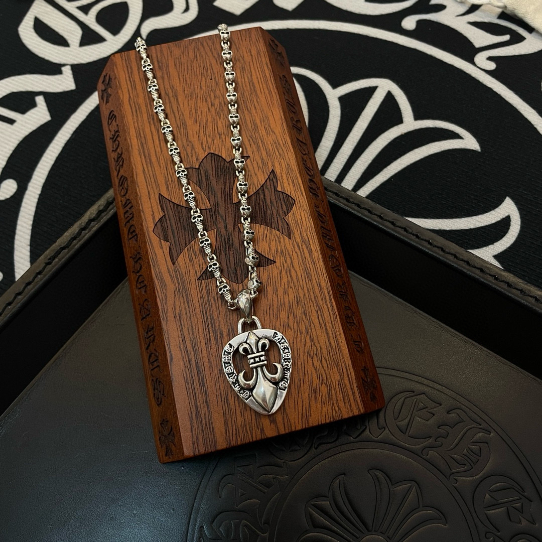 クロムハーツ「Chrome Hearts」シンプルペンダントネックレス - ユニセックス