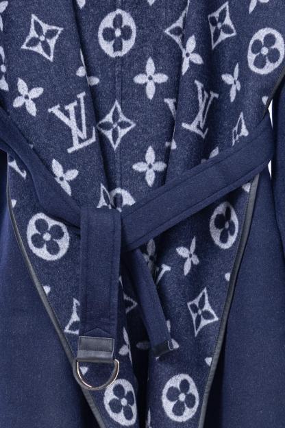 ルイ・ヴィトン「Louis Vuitton」秋冬 レディース ワップルフードロングコート