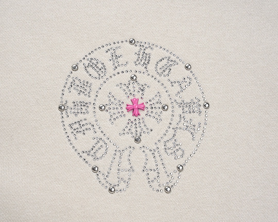 クロムハーツ「Chrome Hearts」秋冬ロングスリーブ ジップアップフーディ - ユニセックス