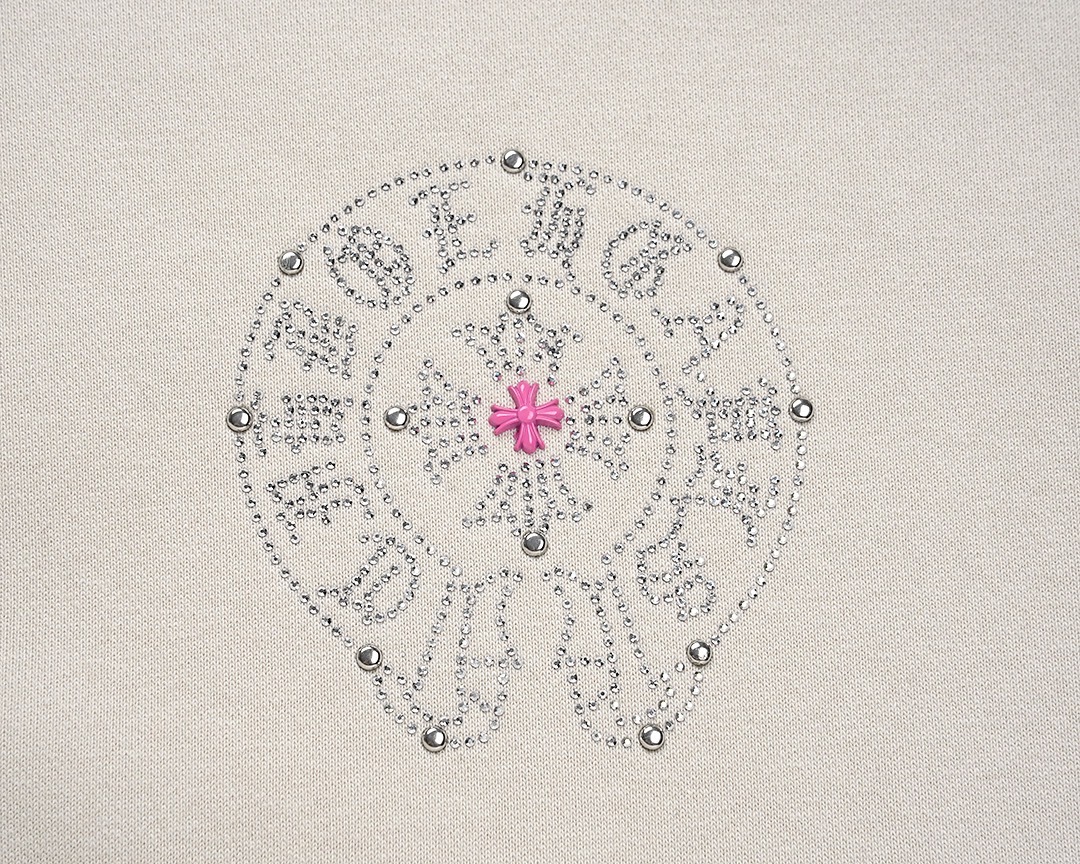 クロムハーツ「Chrome Hearts」秋冬ロングスリーブ ジップアップフーディ - ユニセックス