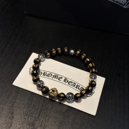 クロムハーツ「Chrome Hearts」ブレスレット - ヴィンテージ＆ロックテイスト ペア用