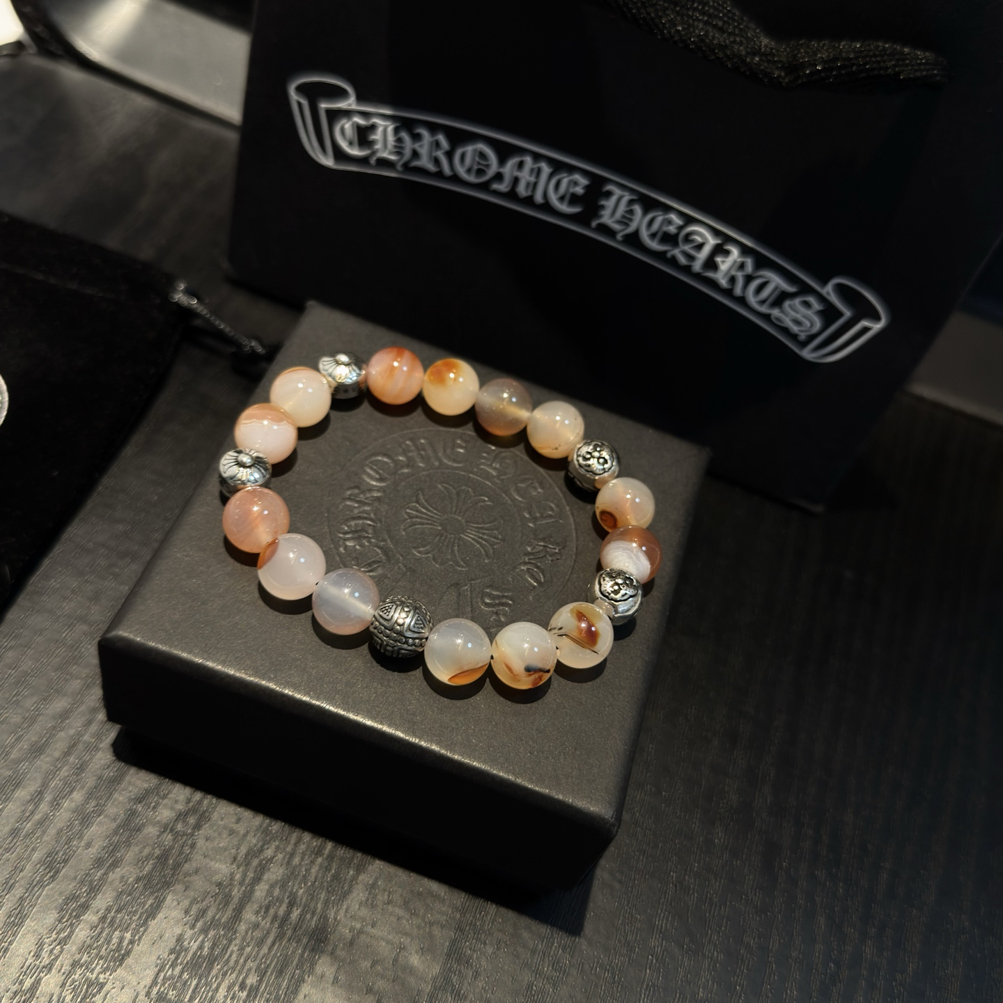 クロムハーツ「Chrome Hearts」クロムハーツ ブレスレット - ヴィンテージ＆ロックテイスト ペア用