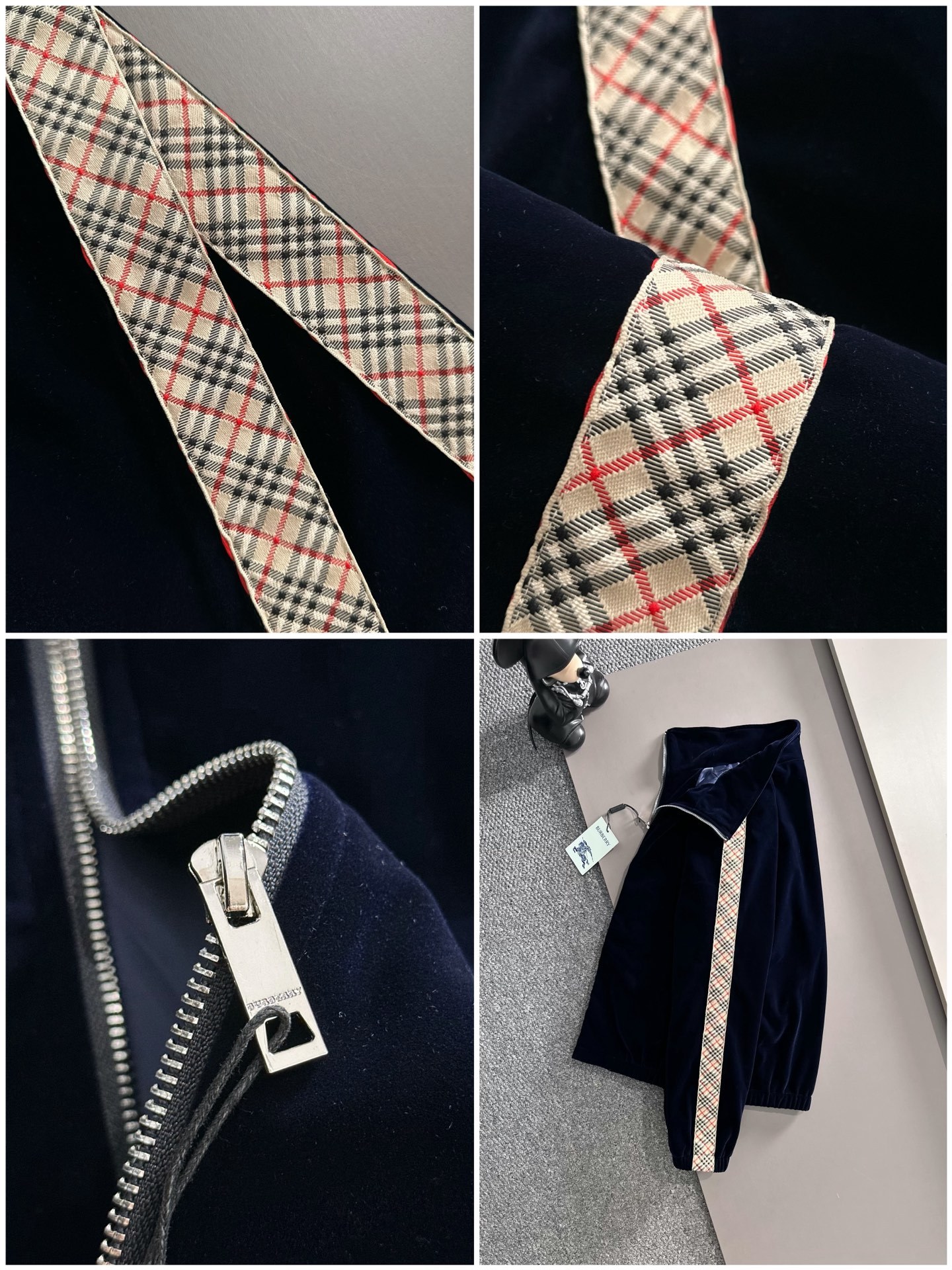 バーバリー「Burberry」秋冬 メンズカジュアルスポーツセット