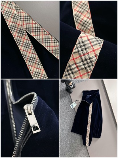 バーバリー「Burberry」秋冬 メンズカジュアルスポーツセット