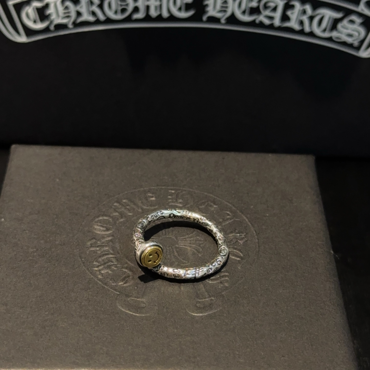 クロムハーツ「Chrome Hearts」クラシックヴィンテージ＆モダンリング - サイズ調整可能