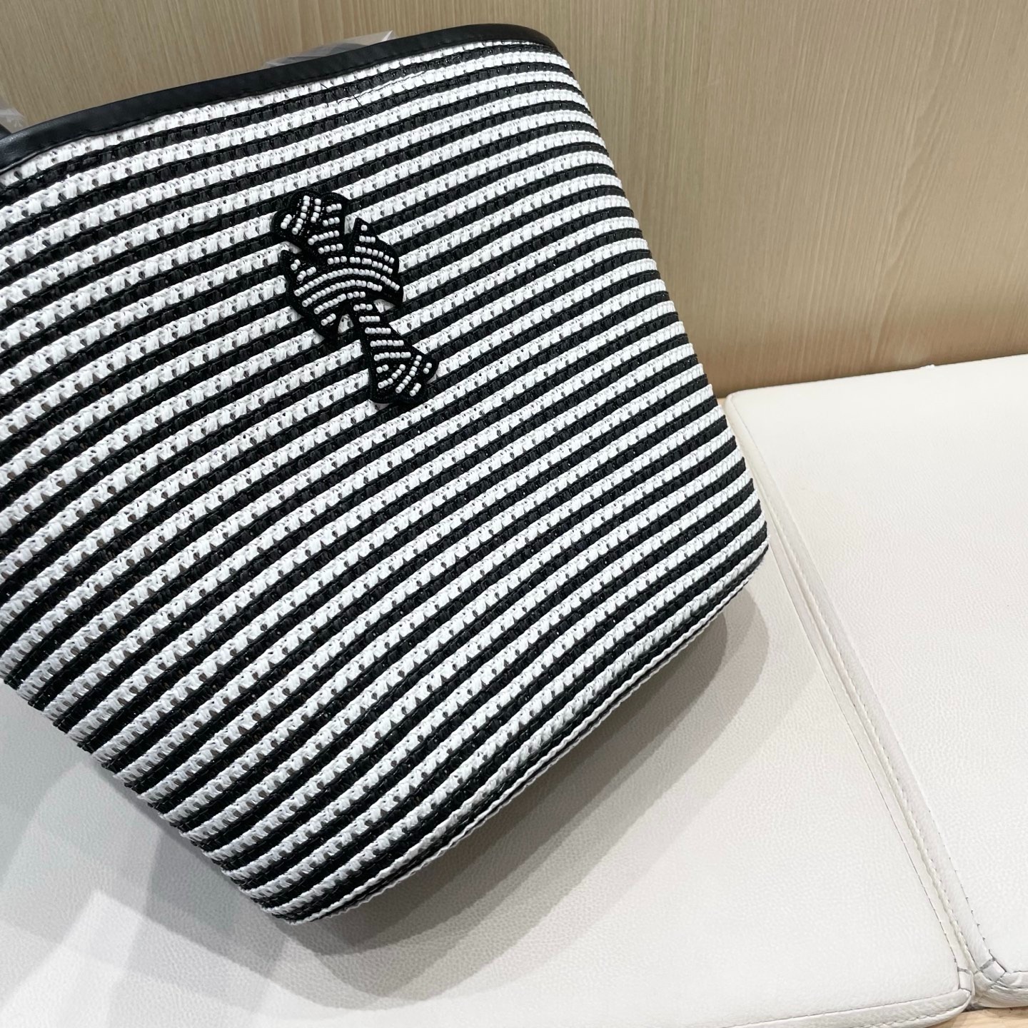 クロムハーツ「Chrome Hearts」ラフィア トートバッグ