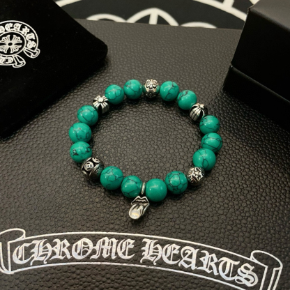 クロムハーツ「Chrome Hearts」ブレスレット - ヴィンテージ＆ロックテイスト ペア用