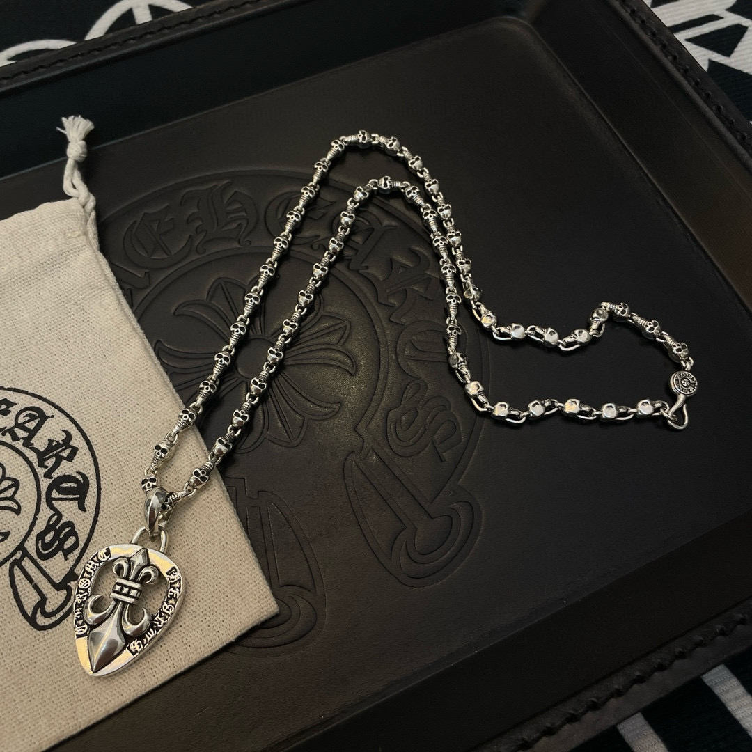 クロムハーツ「Chrome Hearts」シンプルペンダントネックレス - ユニセックス