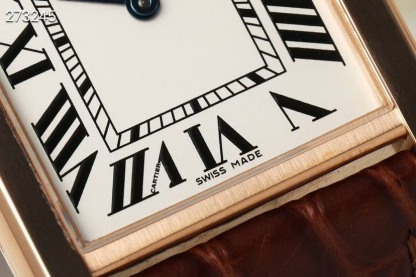 カルティエ［Cartier］タンク マスト ドゥ 自動巻き腕時計33.7mm x 25.5mm