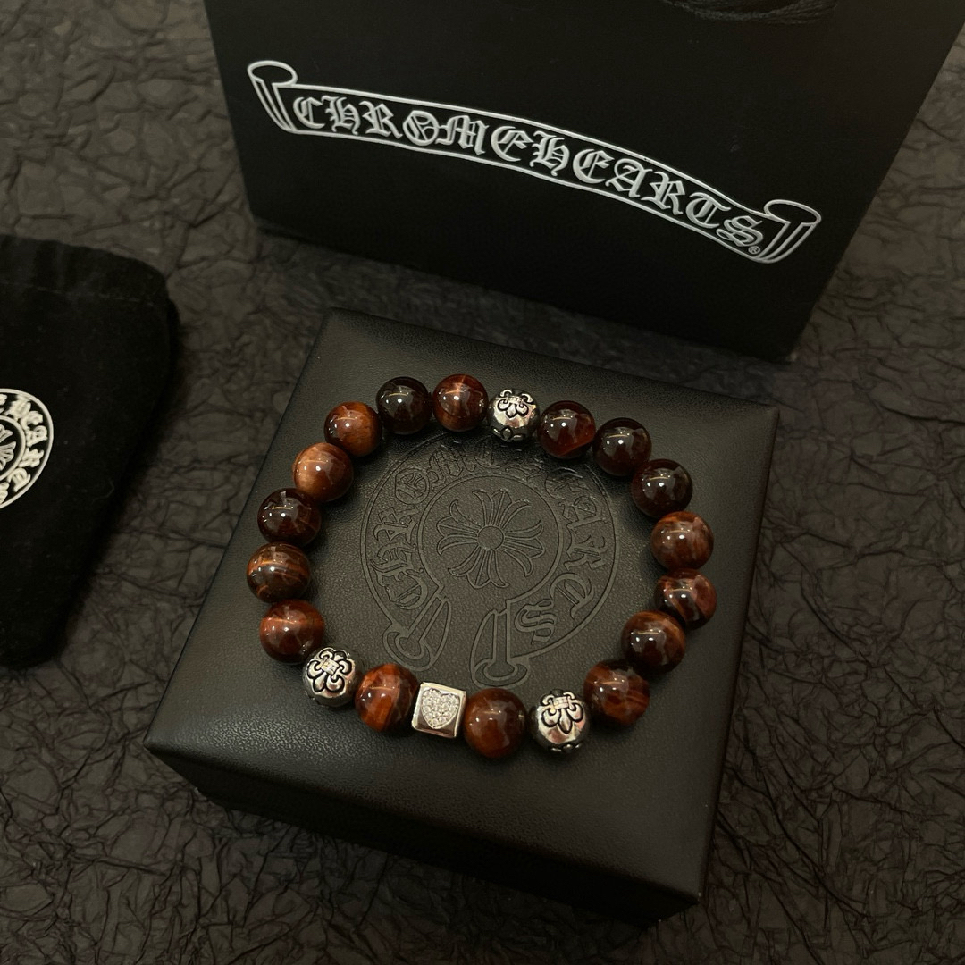 クロムハーツ「Chrome Hearts」ブレスレット - ヴィンテージ＆ロックテイスト ペア用