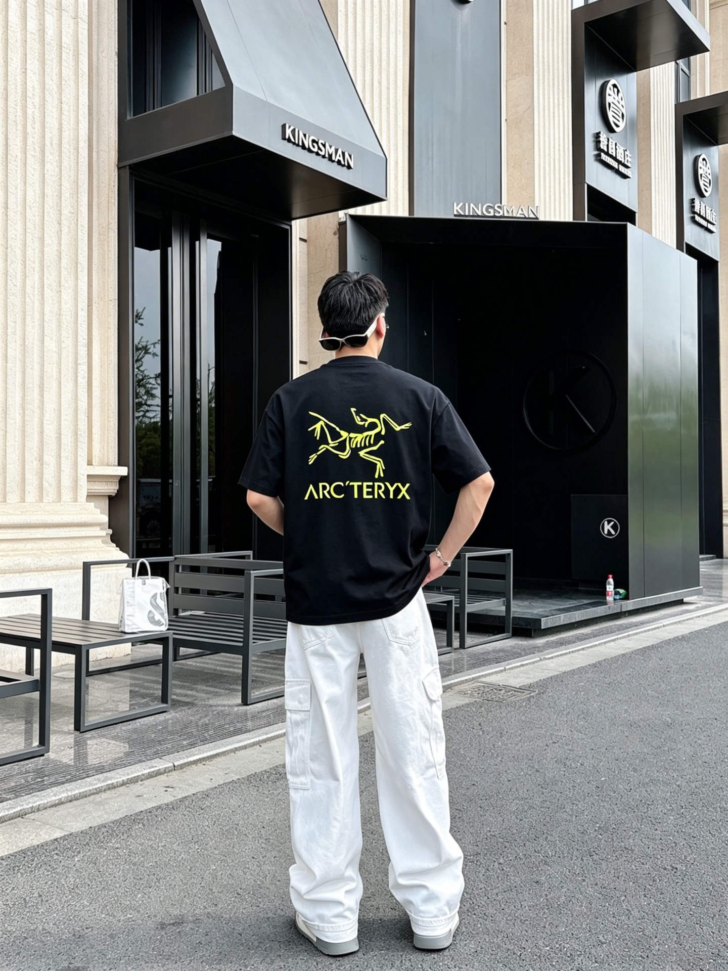 アークテリクス「ARC'TERYX」ロゴプリントTシャツ / ショートスリーブ クルーネック