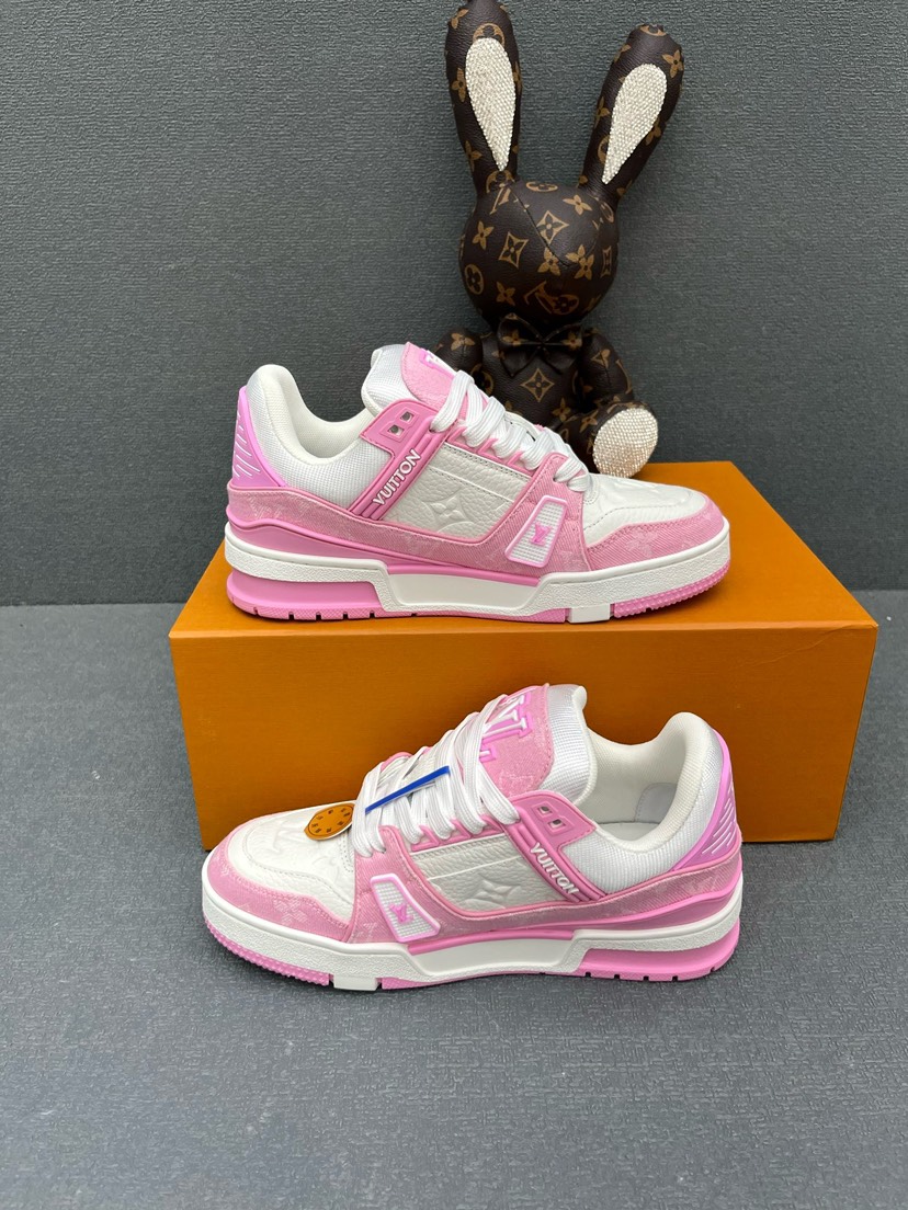 ルイ・ヴィトン「Louis Vuitton」LOUIS VUITTON LV Trainer スニーカー