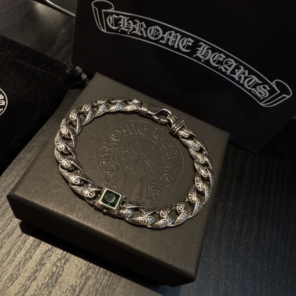 クロムハーツ「Chrome Hearts」ブレスレット - ヴィンテージ＆ロックテイスト ペア用