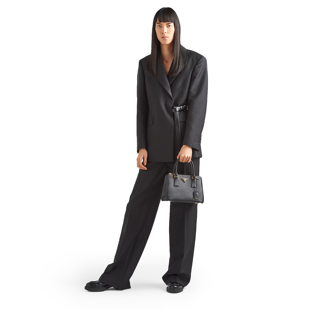 PRADA「プラダ」 プラダ ガレリア サフィアーノレザー スモールバッグ