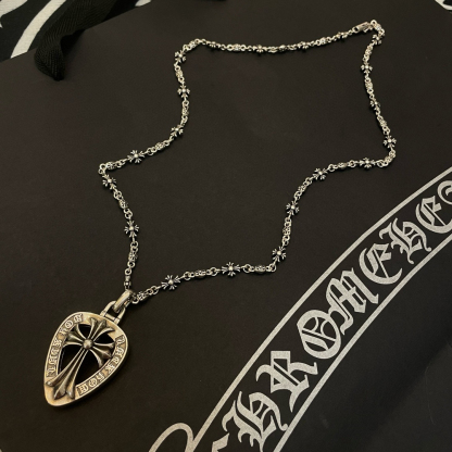 クロムハーツ「Chrome Hearts」クラシック ペンダントネックレス - 男女兼用