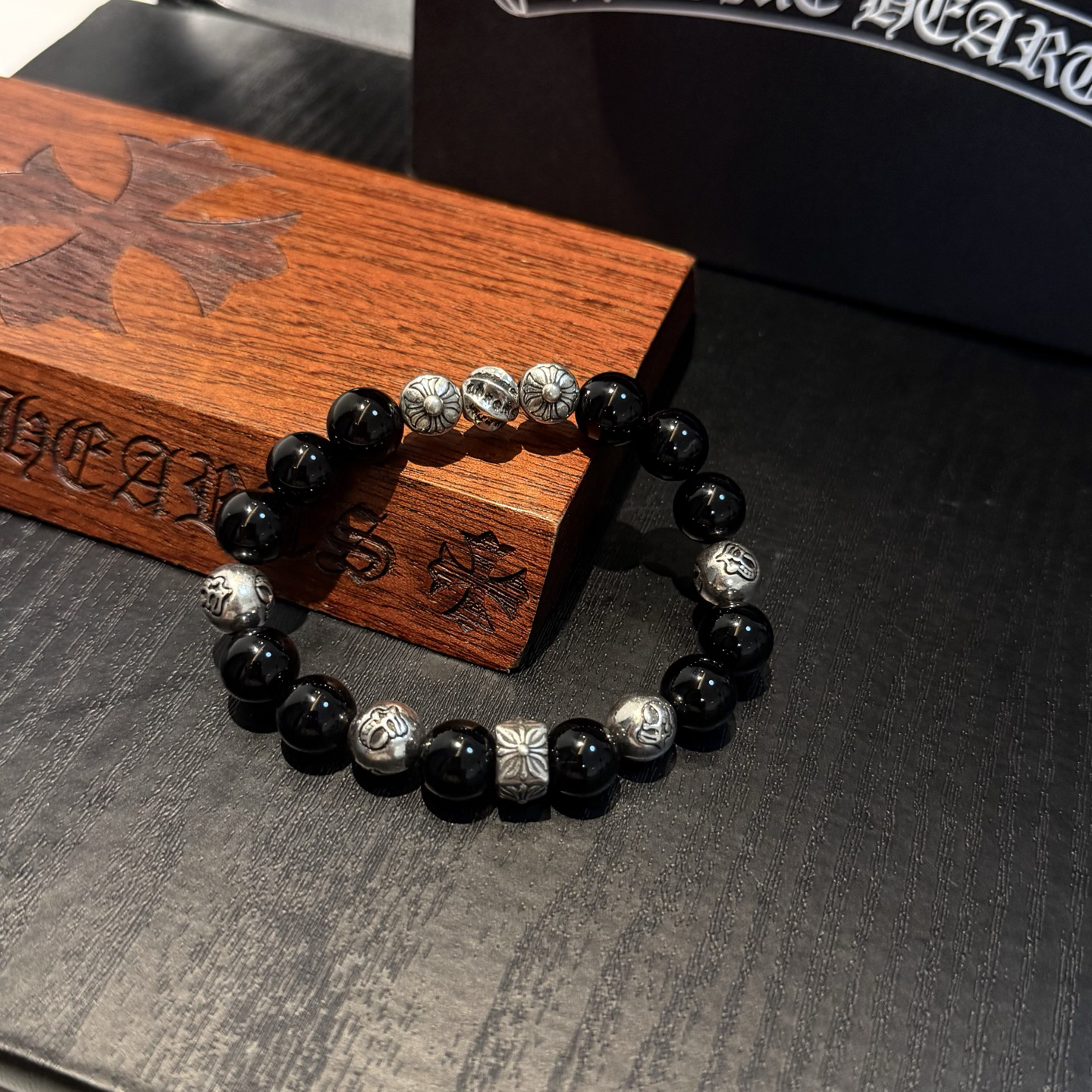 クロムハーツ「Chrome Hearts」ブレスレット - ヴィンテージ＆ロックテイスト ペア用