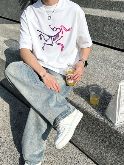 アークテリクス「ARC'TERYX」ロゴプリントTシャツ / ショートスリーブ クルーネック