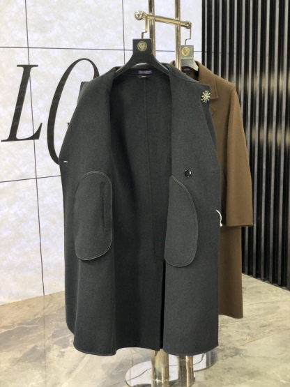 ルイ・ヴィトン「Louis Vuitton」メンズ カシミア オーバーコート