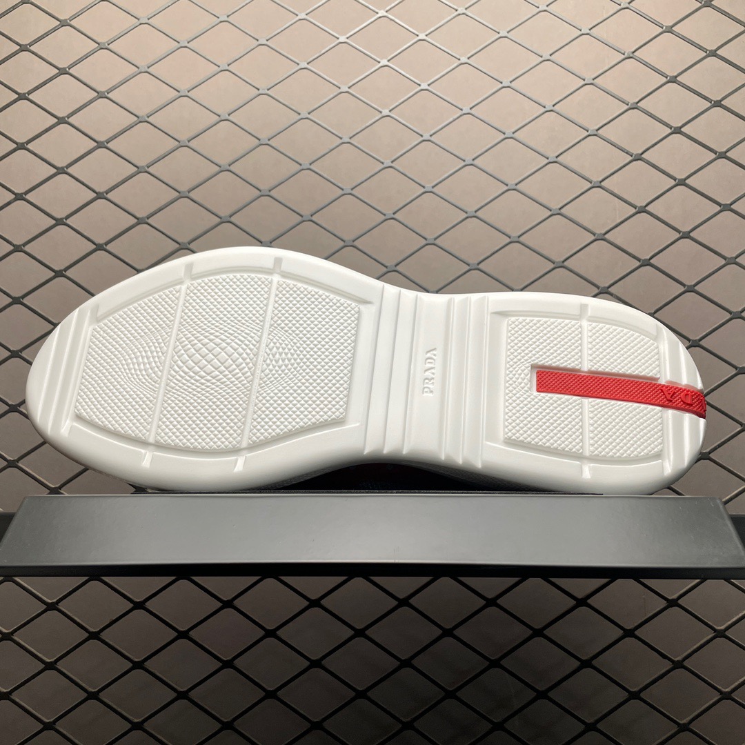 プラダ「Prada」プラダ アメリカスカップ スニーカー / ユニセックスレザースニーカー