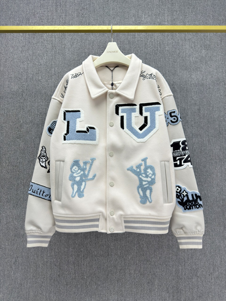 ルイ・ヴィトン「Louis Vuitton」モダンベースボールジャケット